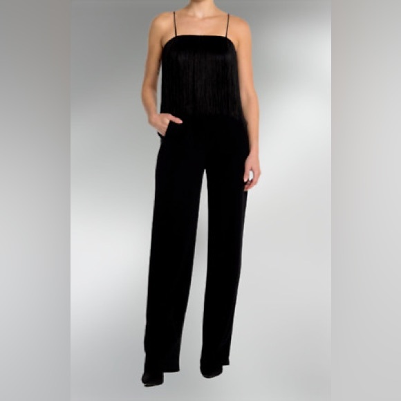 Club Monaco NWT Fringe Dressy Jumpsuit Size 0 XS - Picture 8 of 10